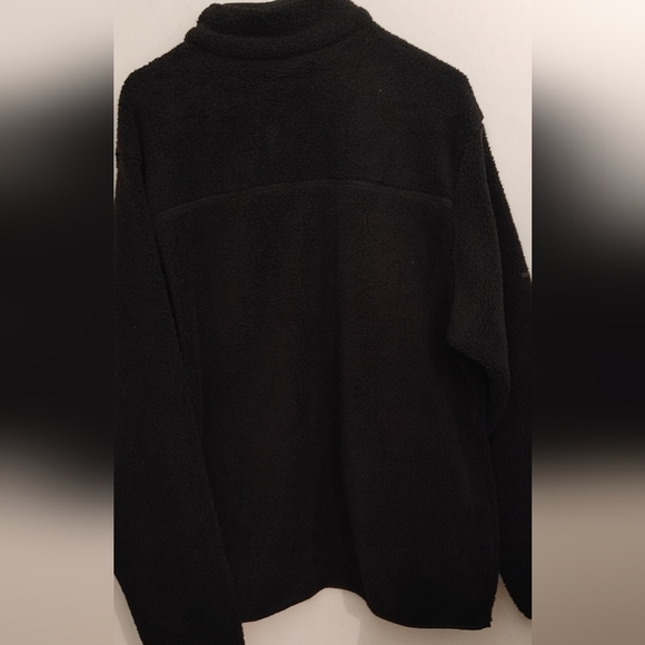 Columbia Rugged Ridge 11 sherpa fleece jacket SZ.XL NWT Black - Picture 4 of 8